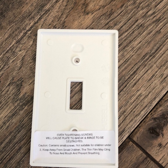 Baby girl light switch plate - Picture 2 of 2